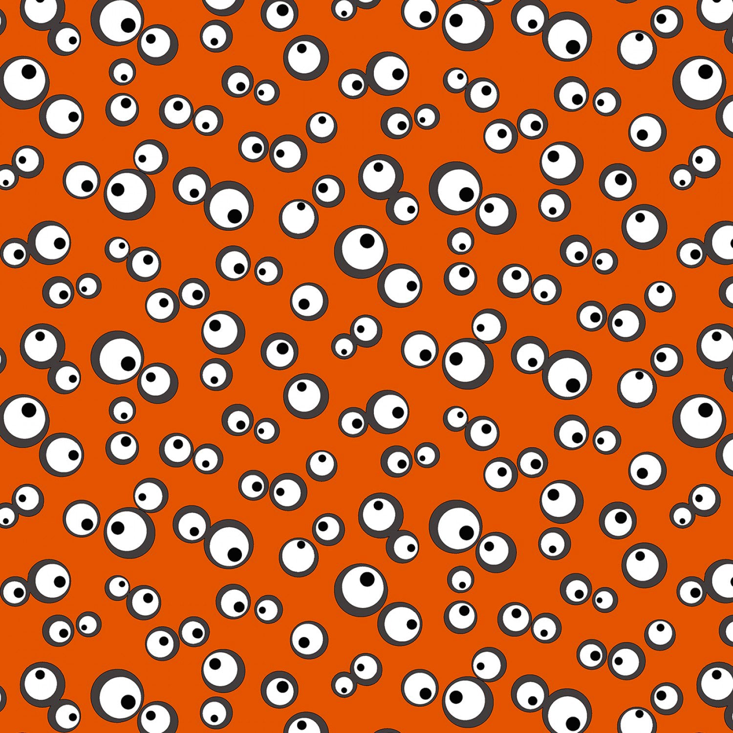 Halloween Party 12553-28 Eye See You Orange