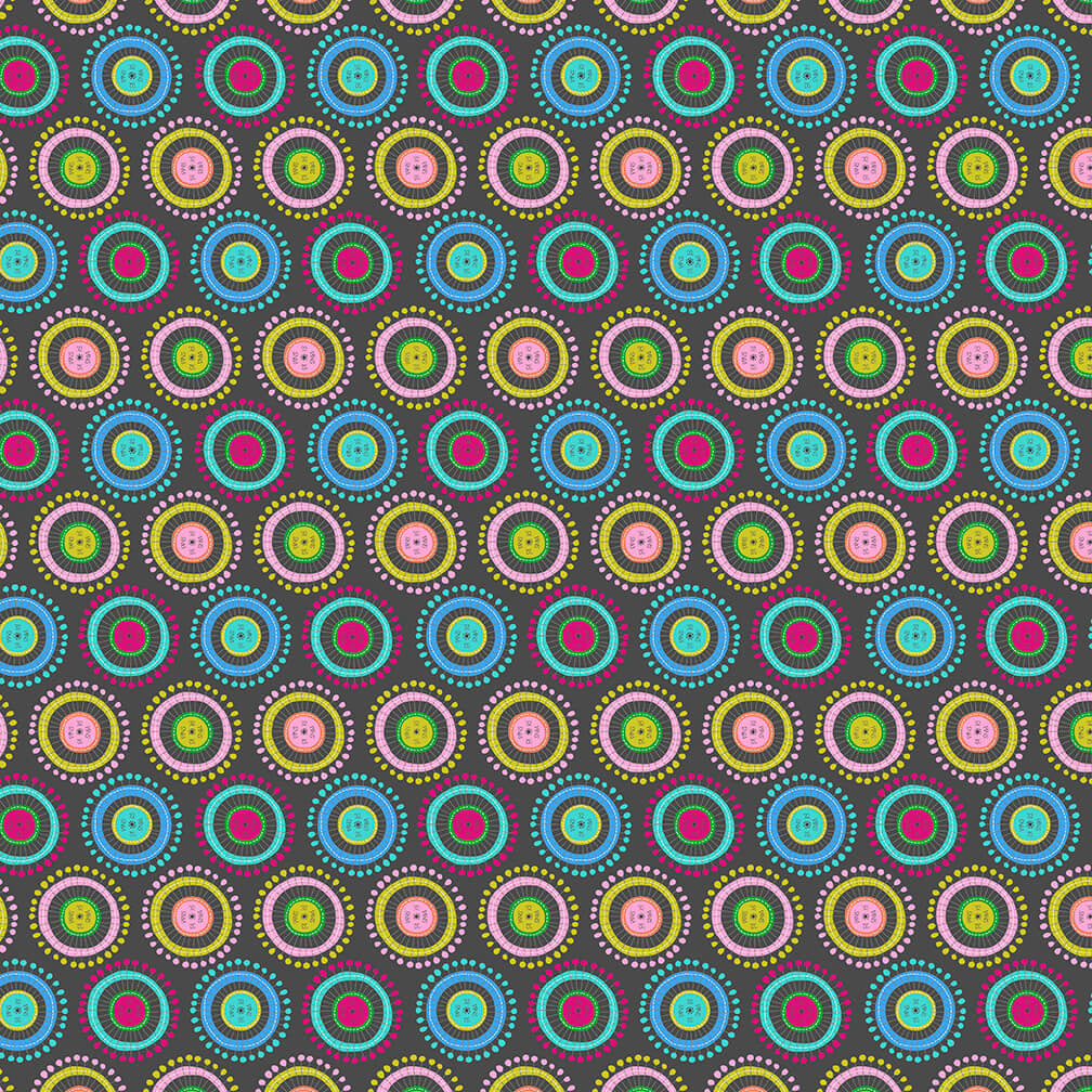 Handmade with Love 1776-95 Charcoal Pin Circles