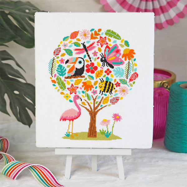 Hello Sunshine Cross Stitch Kit by Caterpillar Cross Stitch