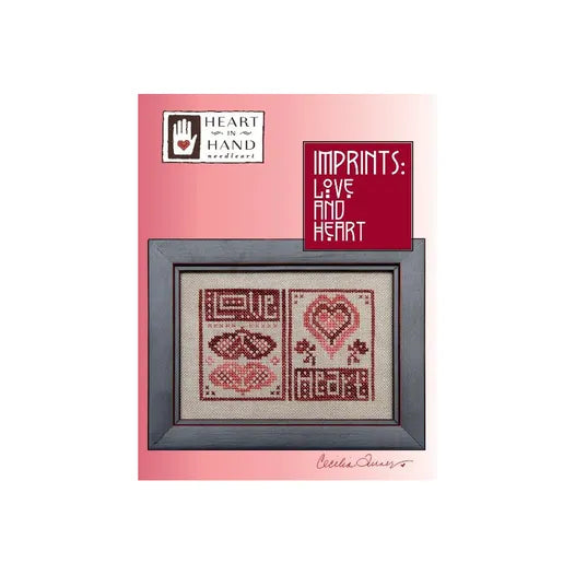 Imprints: Love and Heart – Heart in Hand - Pattern and Floss