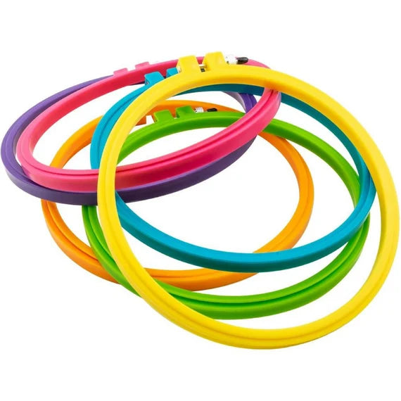 Hoop-La Embroidery Hoop - 8 Inch Round