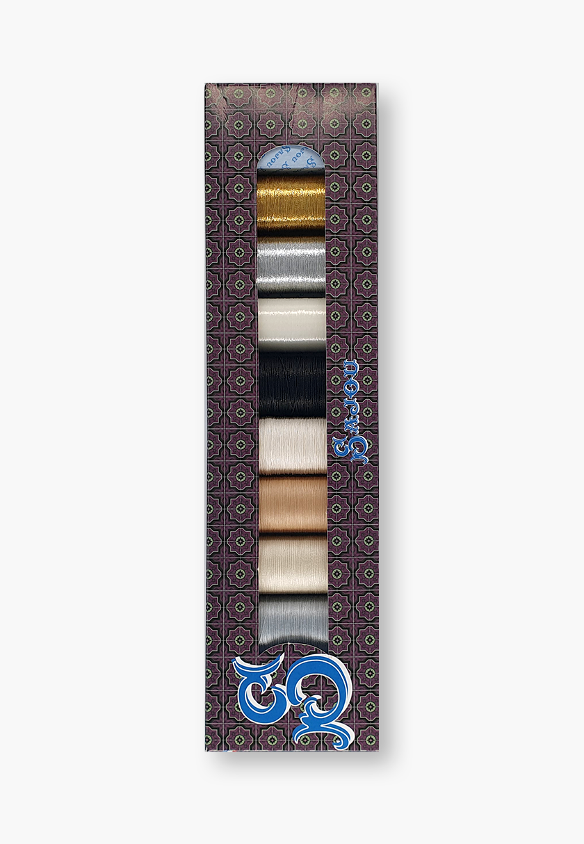Maison Sajou – Set of 8 Hobby Thread Spools