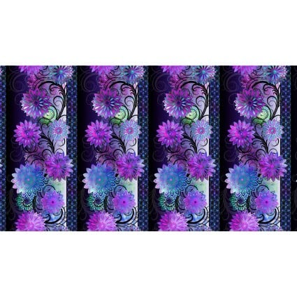 2JYP3 DAZZLE BORDER PURPLE