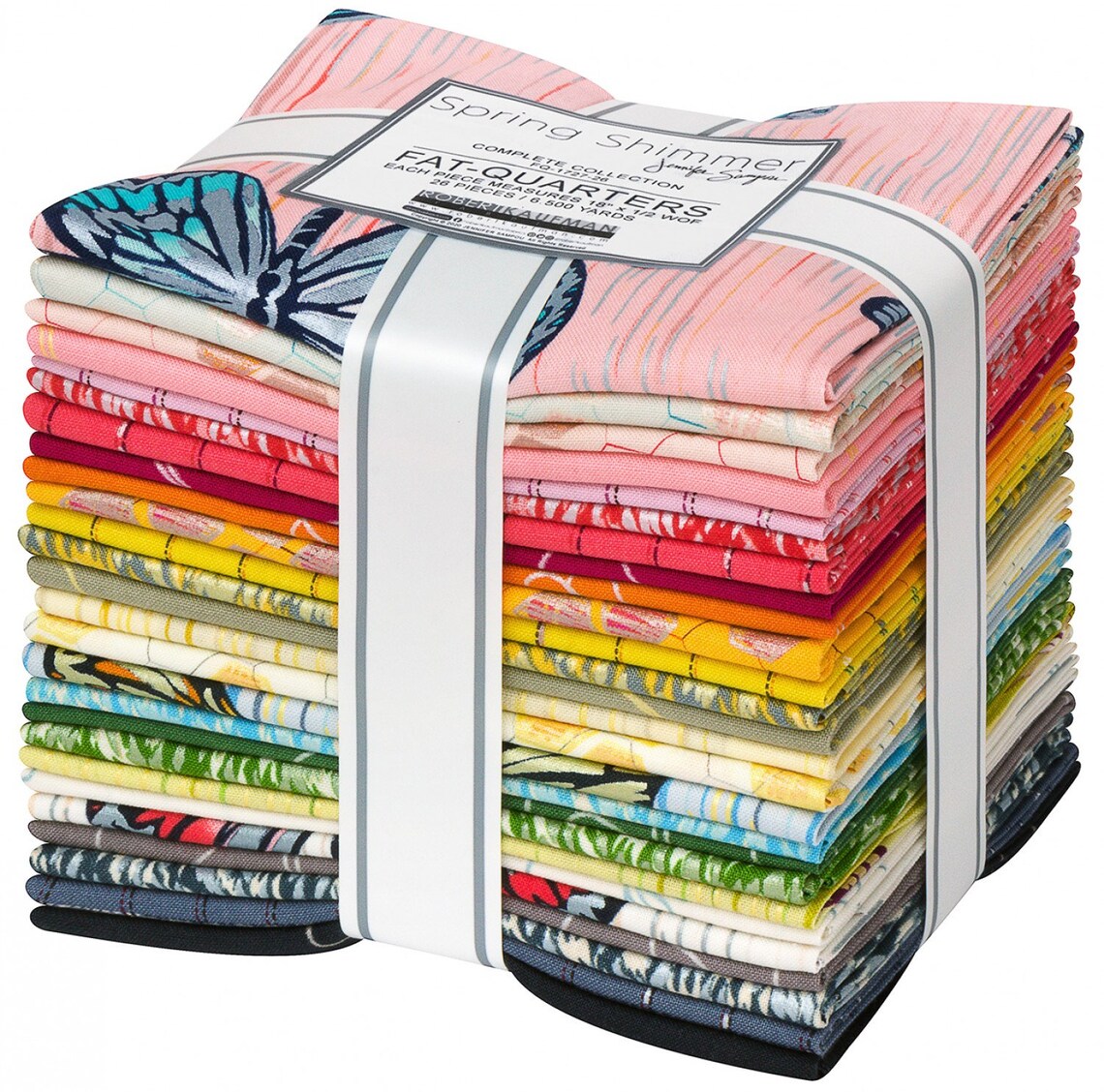 Fat Quarter Whole Collection Bundle - Spring Shimmer - Robert Kaufman