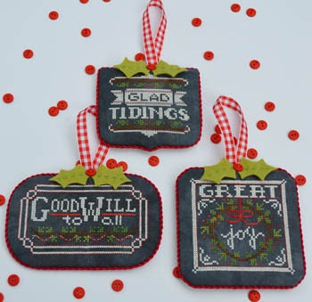 Chalkboard Ornaments - Christmas Collection Part 2 by Hands on Design - PAPER Pattern