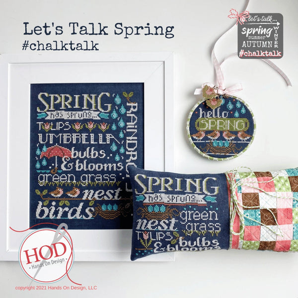 Let's Talk Spring by Hands on Design - PAPER Pattern