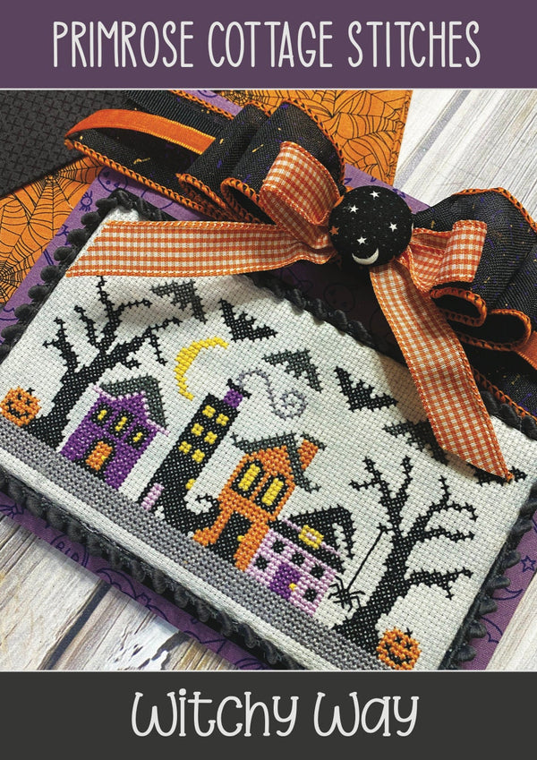 Witchy Way Cross Stitch by Lindsey Weight of Primrose Cottage Quilts - PDF Pattern