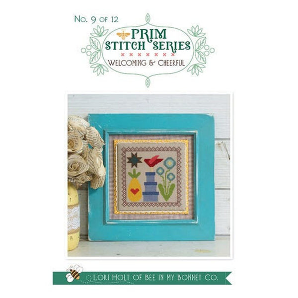 Prim Stitch Series Welcoming & Cheerful No. 9 of 12 by Lori Holt of Bee in my Bonnet - PAPER Pattern