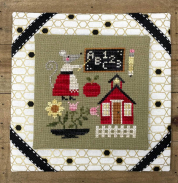 Mouse's Schoolhouse by Tiny Modernist - Paper Pattern
