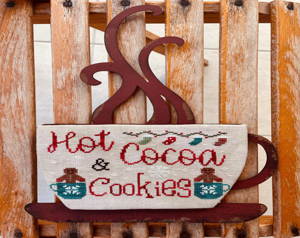 Hot Cocoa & Cookies by New York Dreamer Needleworks Paper Pattern