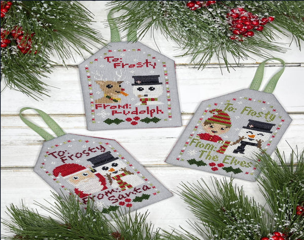 The Gift of Giving To: Frosty by Little Stitch Girl Paper Pattern