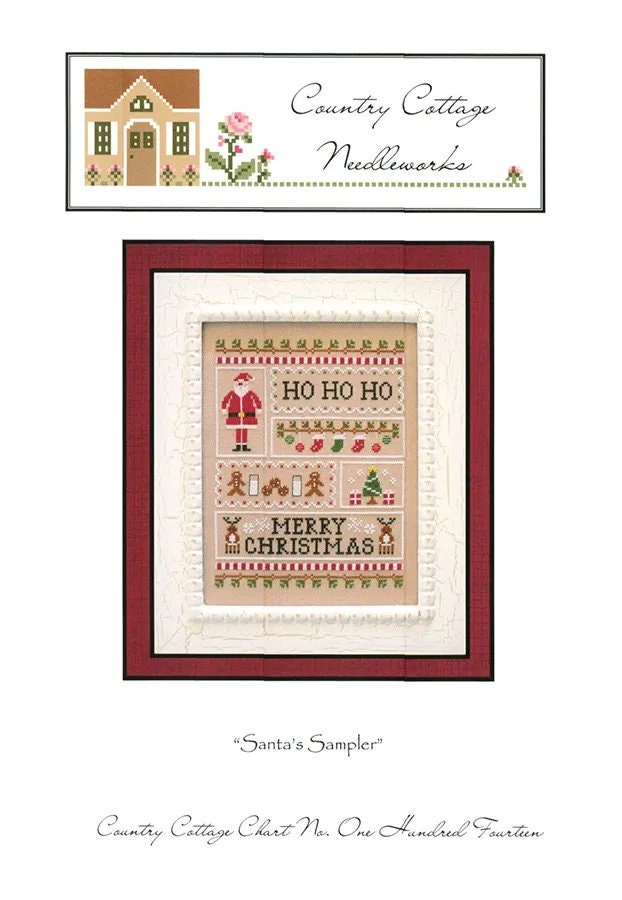 Santa's Sampler by Country Cottage Needleworks