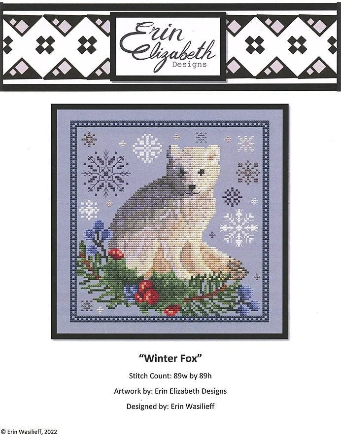 Winter Fox by Erin Elizabeth Designs -Shannon Christine Designs