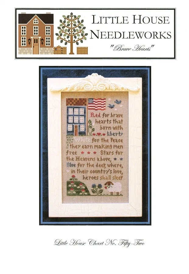Brave Hearts - Little House Needleworks