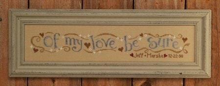 Wedding Row - Bent Creek - Cross Stitch Pattern
