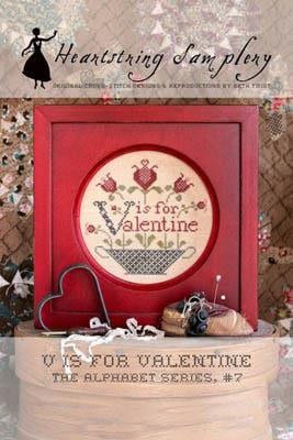 V is for Valentine- Heartstring Samplery
