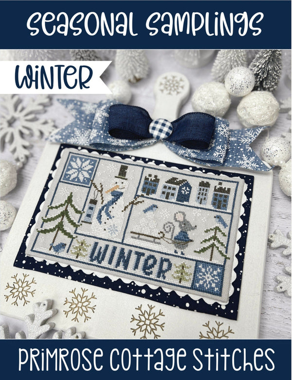 Seasonal Samplings: Winter Cross Stitch by Lindsey Weight of Primrose Cottage - PDF Pattern