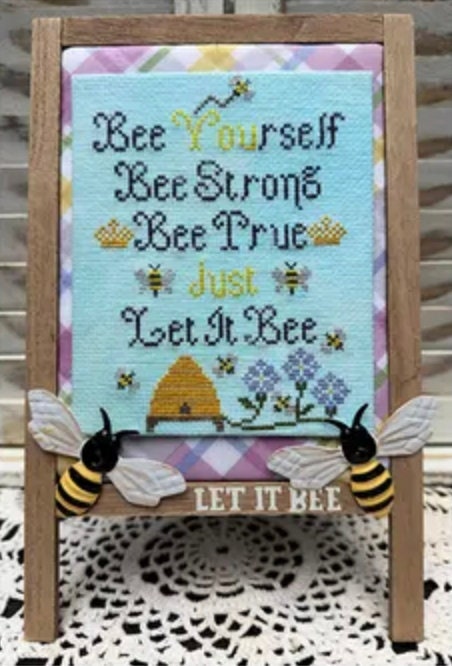 Let it Bee by Sambrie Stitches Designs Cross Stitch - Paper Pattern