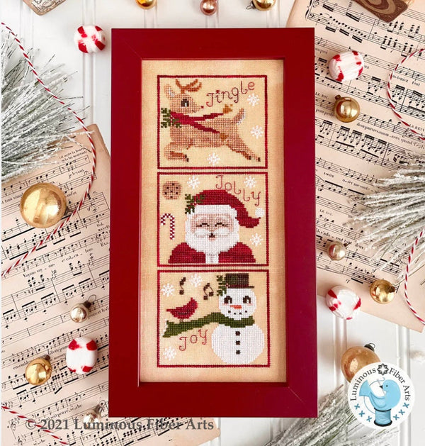 Jingle Jolly Joyby Luminous Fiber Arts - Paper Pattern