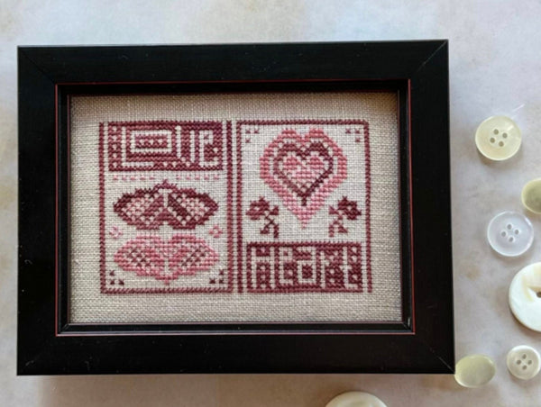 Imprints: Love and Heart by Heart in Hand - Paper Pattern