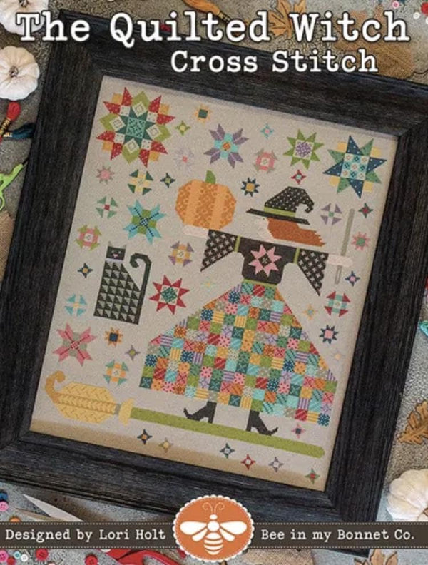 The Quilted Witch Cross Stitchby Lori Holt of Bee in My Bonnet - PAPER Pattern