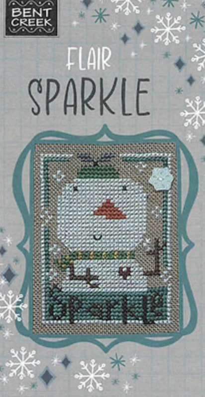 Flair: Sparkle Cross Stitch by Bent Creek - Paper Pattern