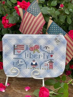 Liberty Mini Bag Cross Stitch by Shepherd's Bush - Paper Pattern