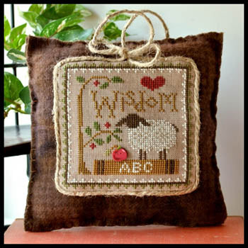 Little Sheep Virtues 8-Wisdom by Little House Needleworks - PAPER Pattern