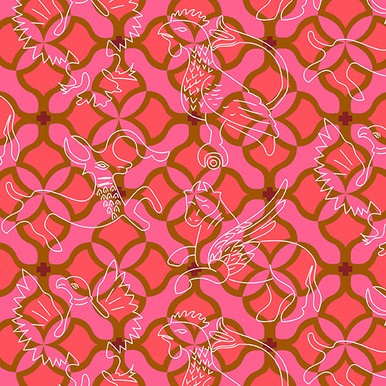 Andover Fabrics - Chrysanthemum by Alison Glass - A-875-E