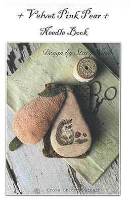 Stacy Nash Velvet Pink Pear Needle Book Paper Pattern