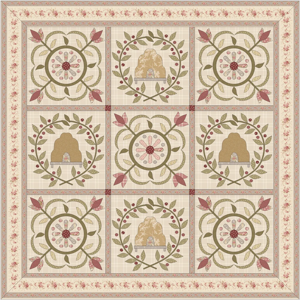 Apiary Quilt Pattern by Linen Closet Designs