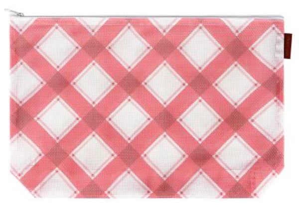 Berry Mad for Plaid Project Bag