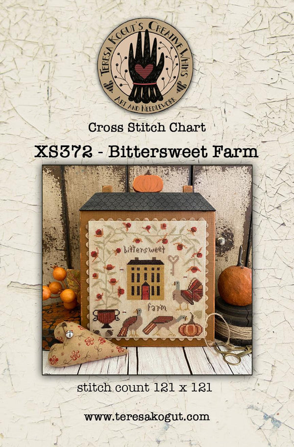 Bittersweet Farm Cross Stitch by Teresa Kogut - Paper Pattern