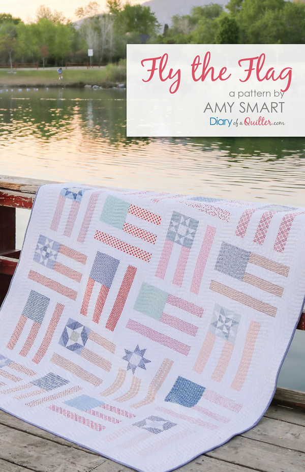 Fly the Flag Quilt Pattern by Amy Smart - Paper Pattern