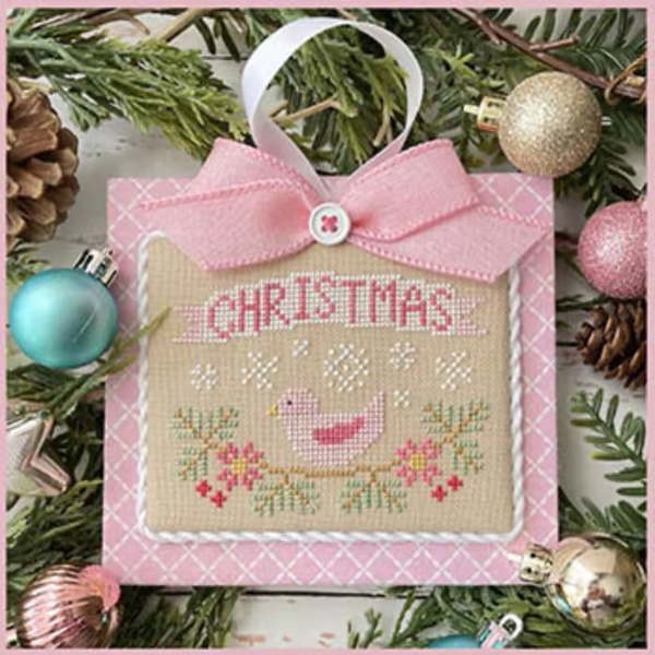 Pastel Collection 5 - Christmas Bird by Country Cottage Needleworks - Paper Pattern