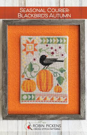 Seasonal Courier: Blackbird's Autumn by Robin Pickens - Paper Pattern