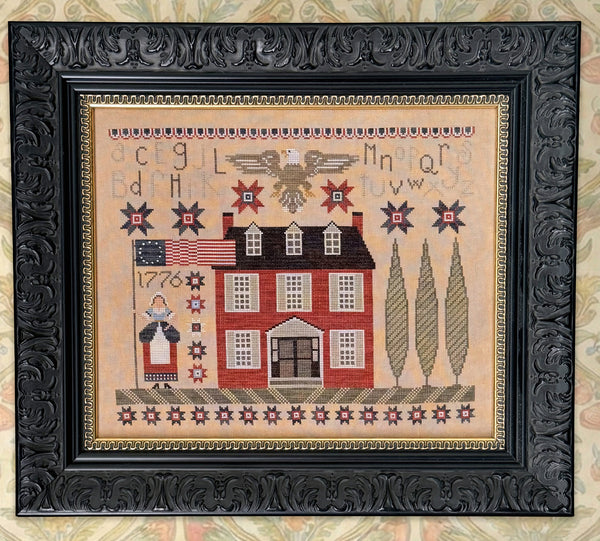 Betsy's Sampler Cross Stitch by Fox & Rabbit - Paper Pattern