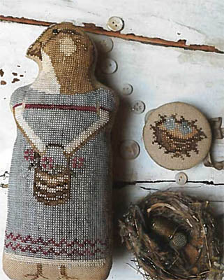 Animal Crackers Series: Jenny Cross Stitch by Stacy Nash Designs - Paper Pattern