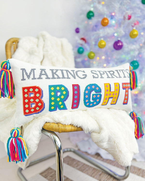 Making Spirits Bright Cross Stitch by Satsuma Street - Paper Pattern