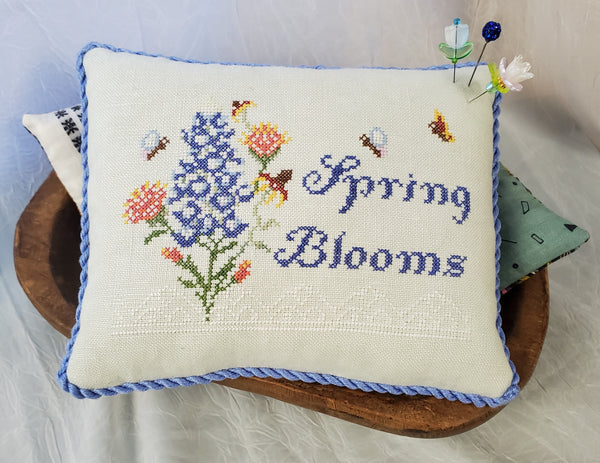 Spring Blooms Cross Stitch by Wildflower Stitching - Paper Pattern