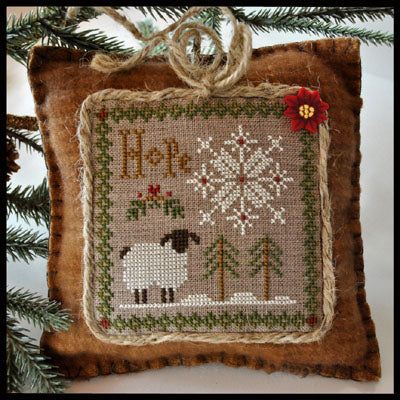 Little Sheep Virtues 1-Hope by Little House Needleworks - PAPER Pattern