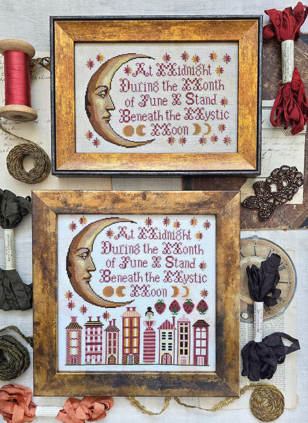Mystic Moon Cross Stitch by Kathy Barrick - Paper Pattern
