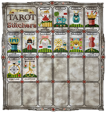Tarot For Stitchers 6 Cross Stitch by Tiny Modernist - Paper Pattern