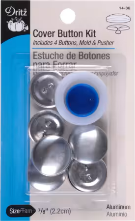 Button Cover Kit 7/8"