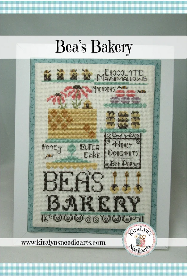 Bea's Bakery Cross Stitch by KiraLyn's Needlearts - Paper Pattern
