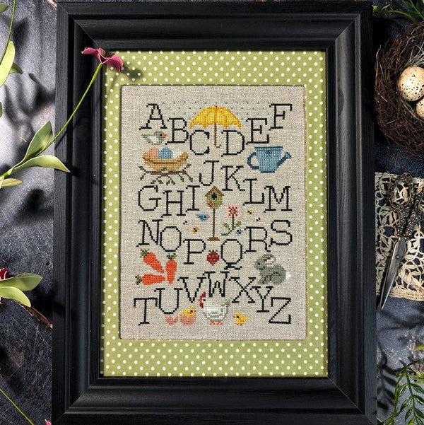 Spring Sampler Cross Stitch by Puntini Puntini - Paper Pattern