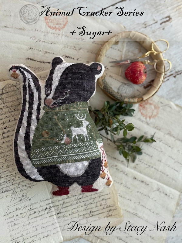 Animal Crackers: Sugar Cross Stitch by Stacy Nash Designs - Paper Pattern