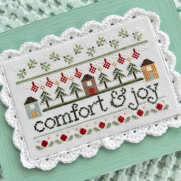 Comfort & Joy Cross Stitch by Sweet Wing Studio - Paper Pattern