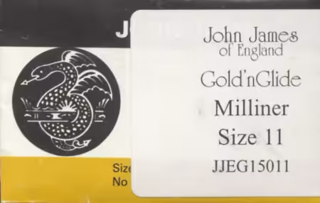 John James Gold 'N Glide Milliners