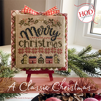 A Classic Christmas Cross Stitch by Hands On Design - Paper Pattern